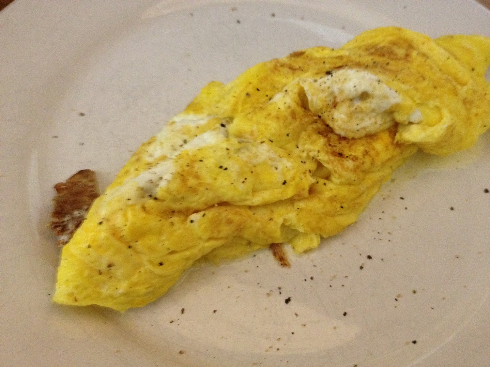 ONE MAN AND HIS HOB SMOKED FISH OMELET