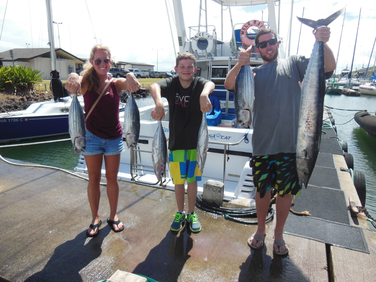 Clure Fishing Chaters Kauai Hawaii