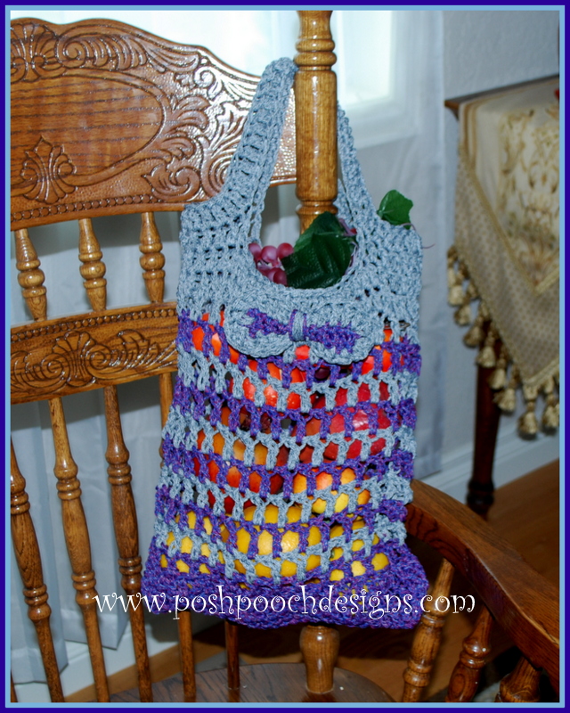 Posh Pooch Designs Dog Clothes Cordial Shopping Bag Free Crochet