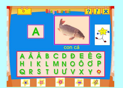 Là phần mềm học dạy phát âm tiếng Việt dành cho các em từ 5 - 6 tuổi hoặc đang học lớp 1.