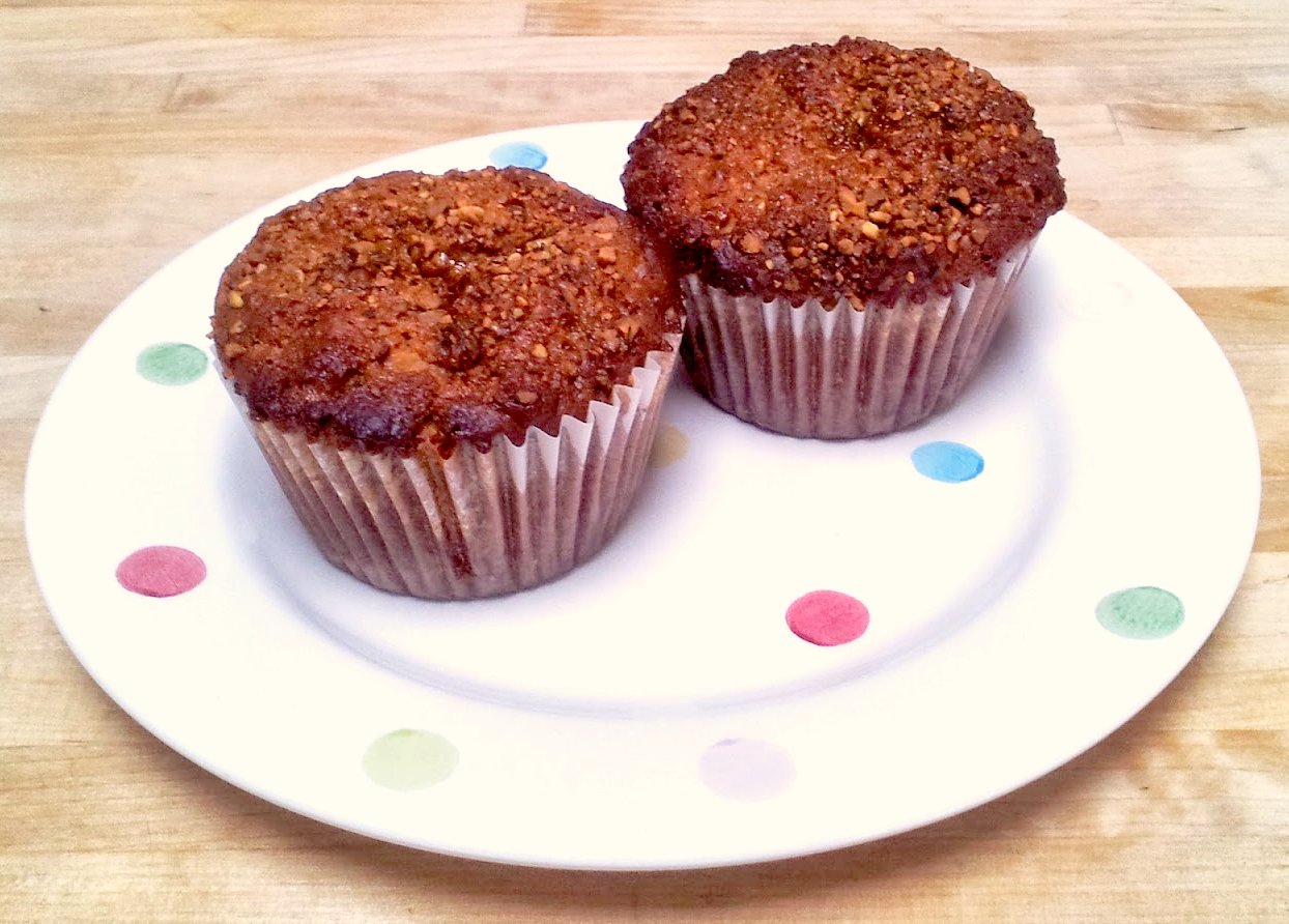 Charlie makes cakes Spiced honey, fruit and nut muffins