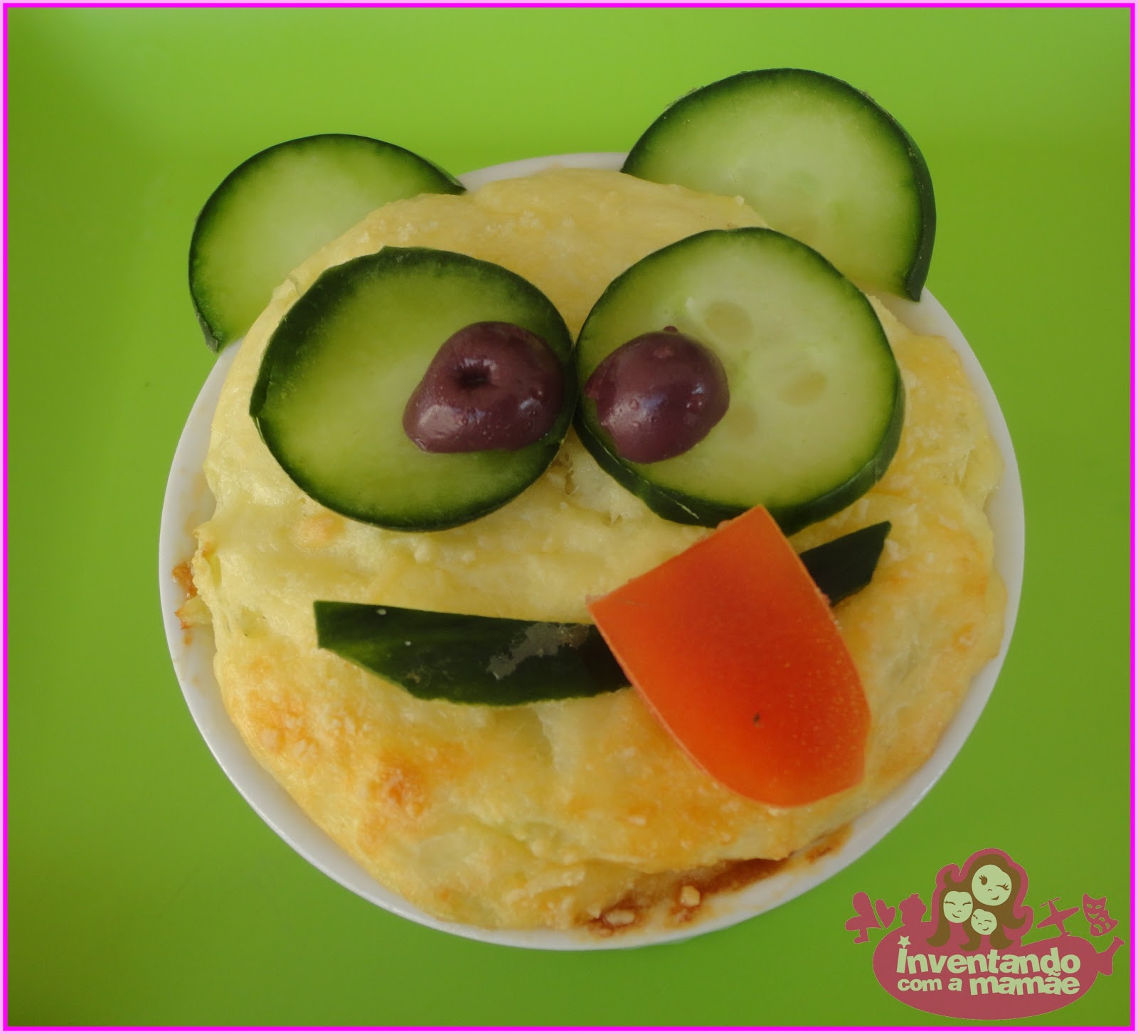 Suflê de CouveFlor Inventando com a mamãe