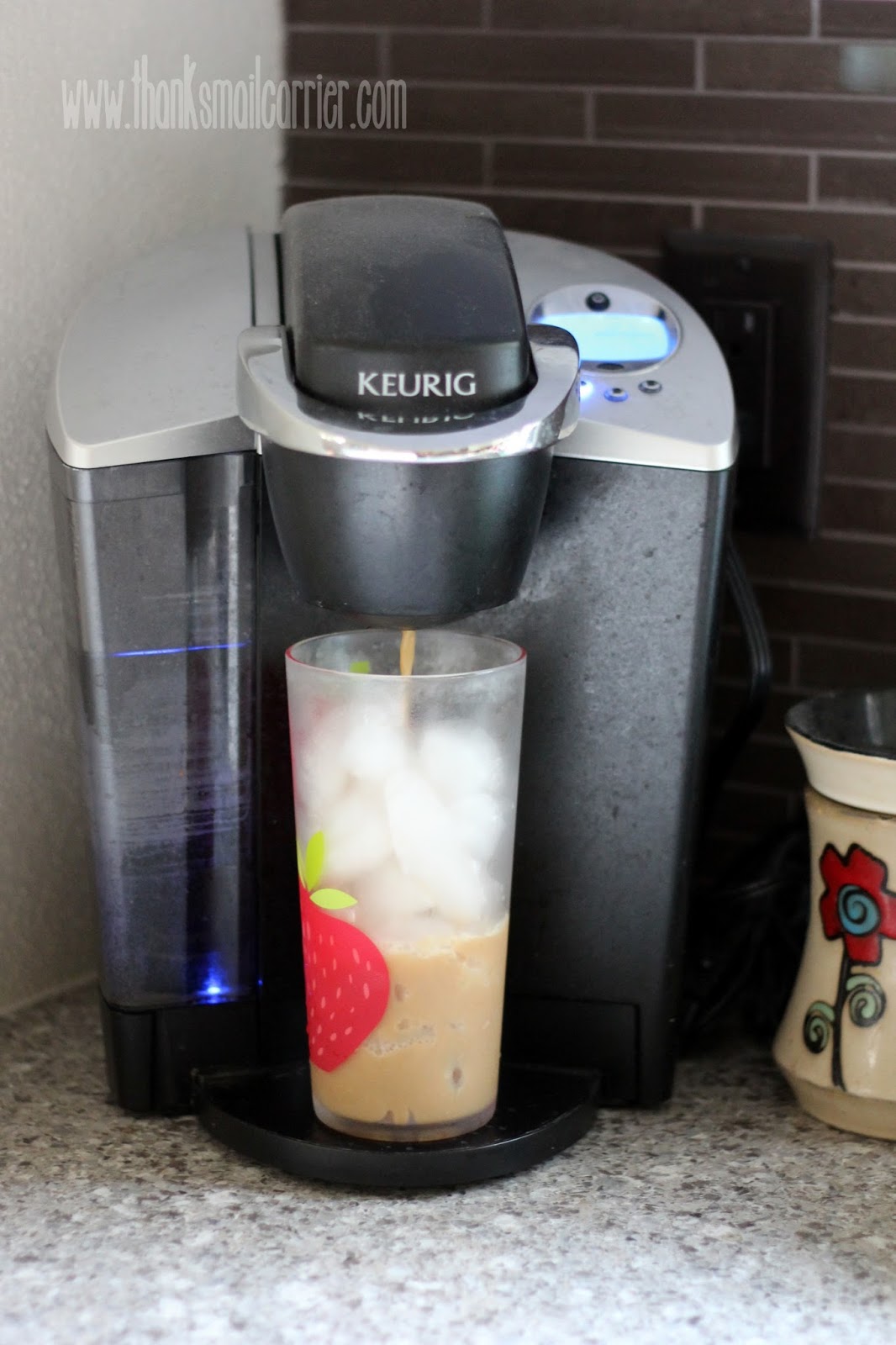 Thanks, Mail Carrier Cool Off with Delicious and Affordable Iced Coffee and Tea from Your Keurig!