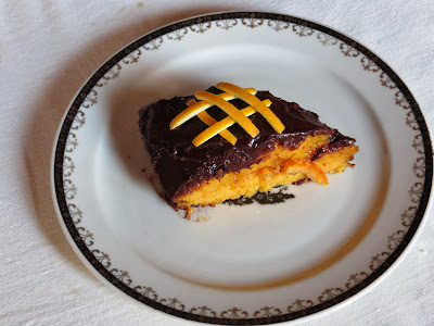 ciambella di arance e cioccolato