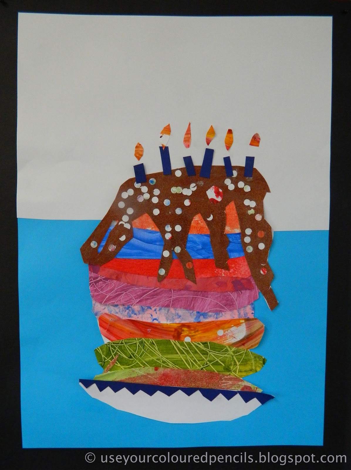 Use Your Coloured Pencils: Eric Carle s Birthday Cake