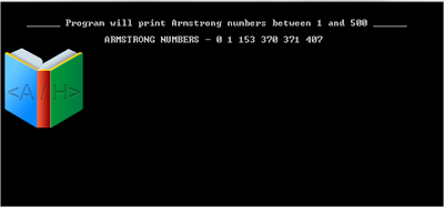 Java Program To Print Armstrong Numbers From 1 To 500 Prime