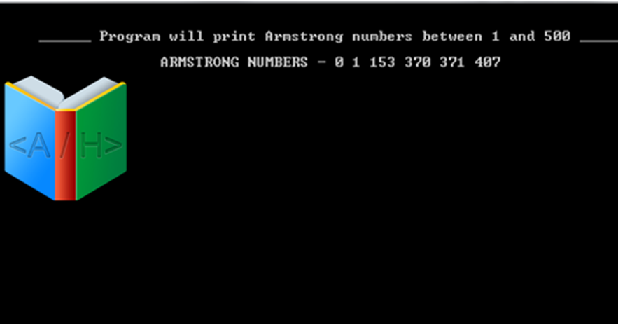 Java Program To Print Armstrong Numbers From 1 To 500 Dilution
