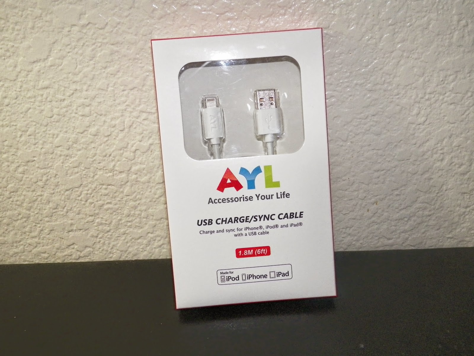 mygreatfinds MFi Apple Certified USB Charge/Sync Cable by AYL Review