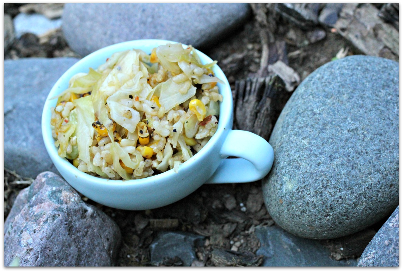 Healthy Girl's Kitchen Spicy Lima Beans with Cabbage