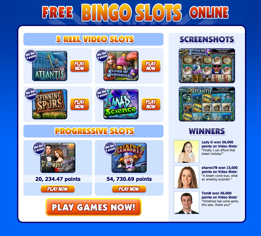 jogar video bingo gratis