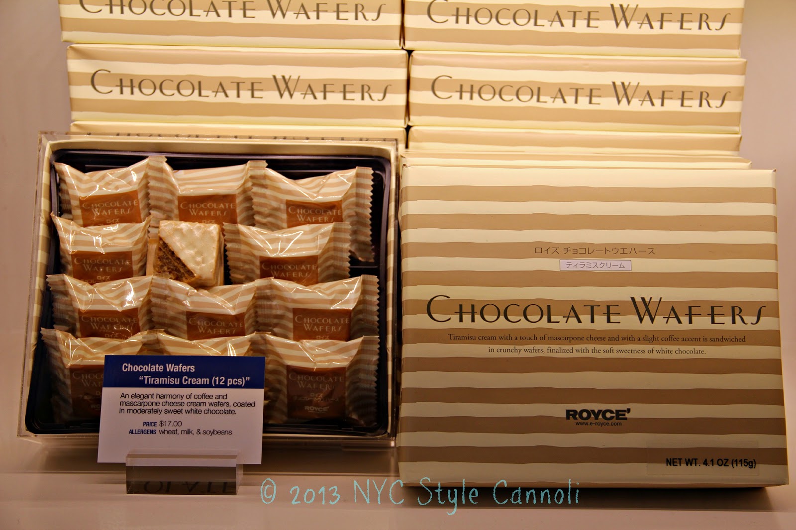 Royce Chocolates NYC, Style & a little Cannoli