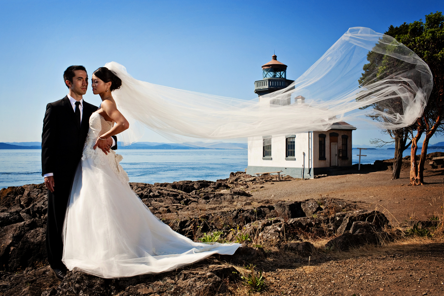 Destination Weddings A Quaint Wedding In Matt Says The Destination Wedding Differed From A Traditional Hometown In That Their San Juan Islands Created Memorable