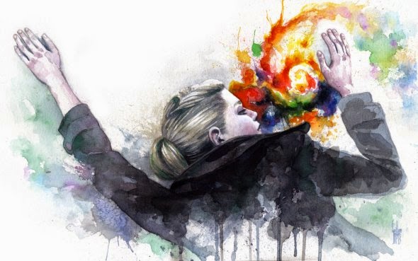 As belas pinturas em aquarela de Guillem Marí Guillem Marí guillembe deviantart pinturas aquarelas cores séries