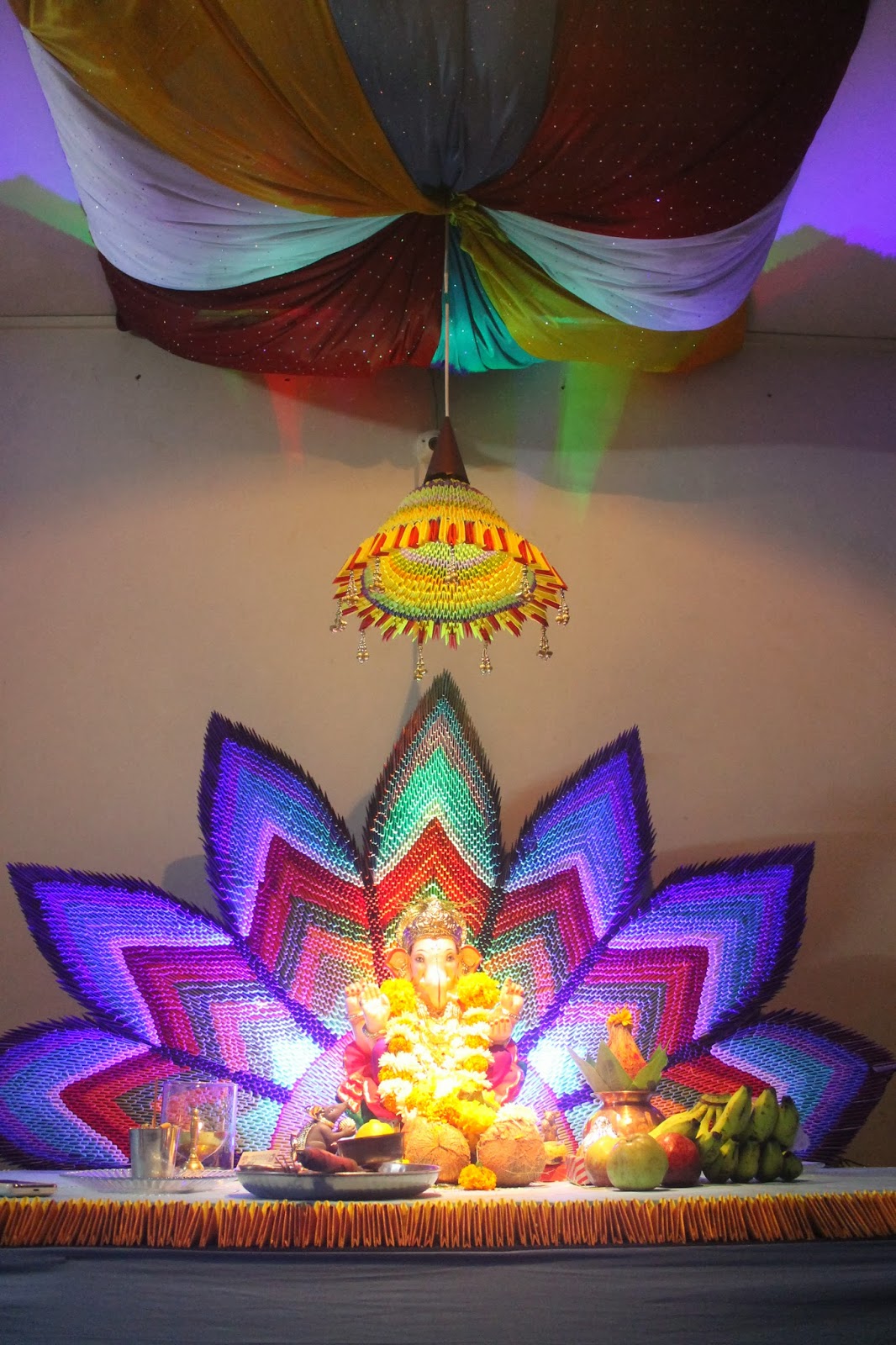 EcoFriendly Ganesh Eco friendly Decorations Ideas