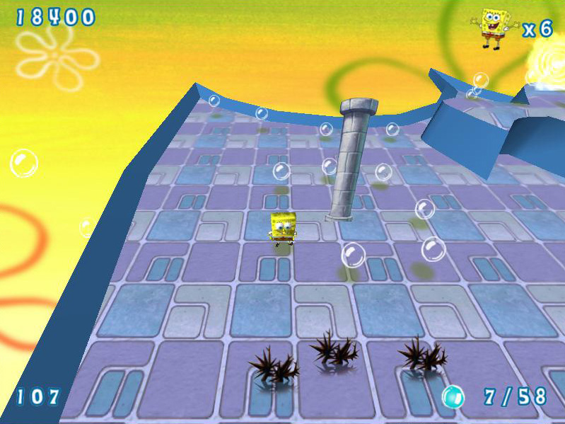 Spongebob squarepants obstacle odyssey 2 game