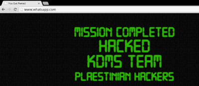 WhatsApp Defaced Page WhatsApp Defaced Page