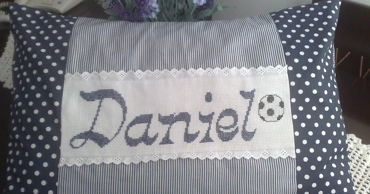 Arte com Encanto by Vastí Fernandes: Fronha Bordada em Ponto Cruz