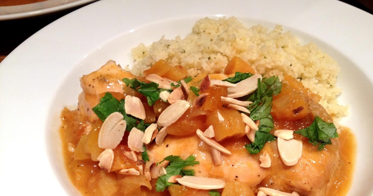Headspace Moroccan Spiced Chicken with Apricots and Almonds (in the