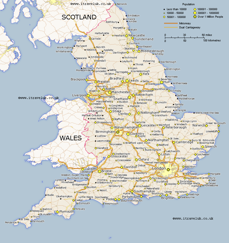 A map including all motoways london map england. A map including all motoways