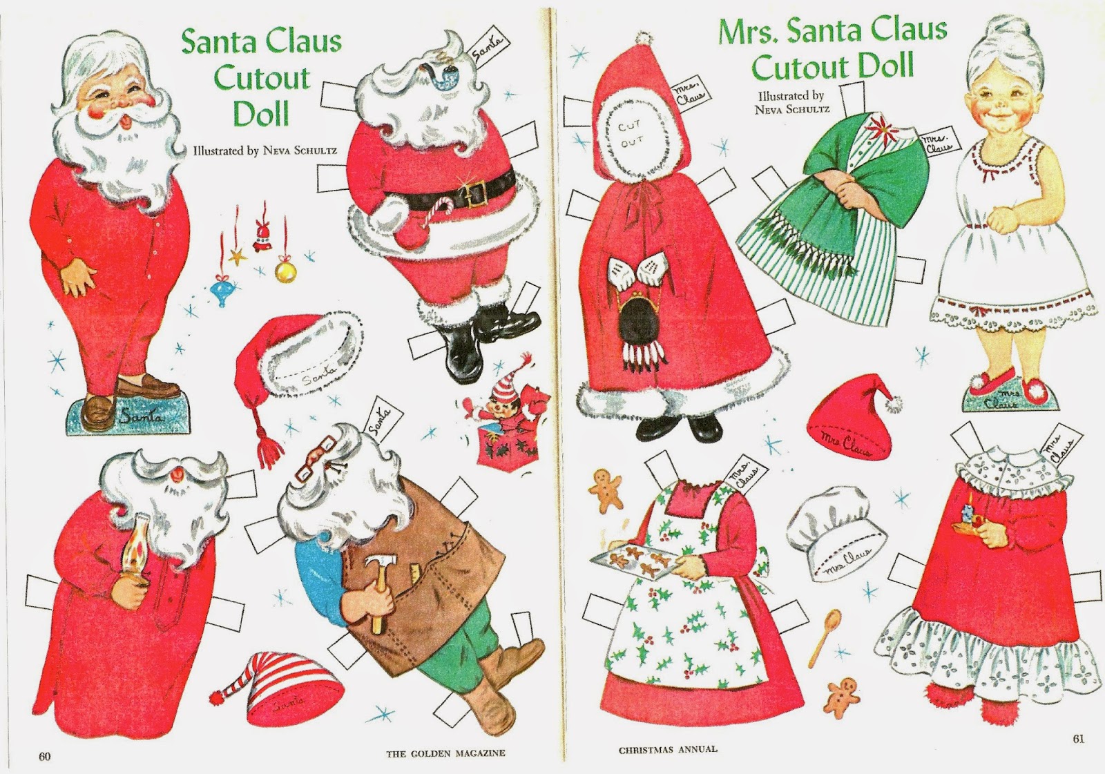 the paper collector santa