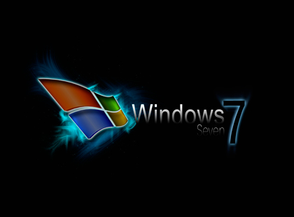 windows wallpaper black. wallpaper windows 7 3d