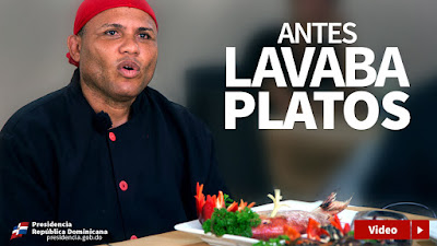  Antes lavaba platos