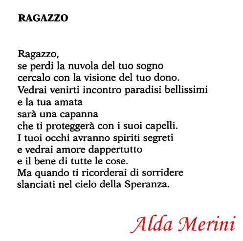 Poesie di Matteo Cotugno: Alda Merini