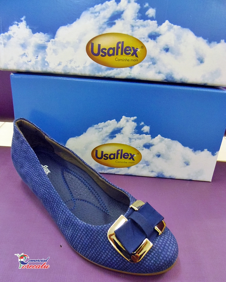 nova coleção de calçados usaflex