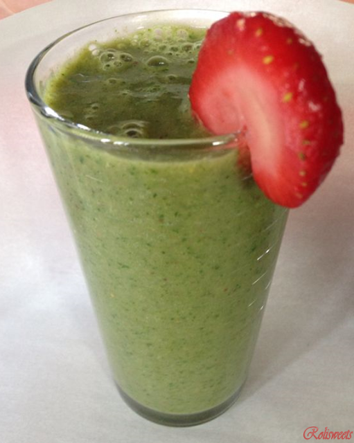 Rolisweets Strawberry & Kale Smoothie