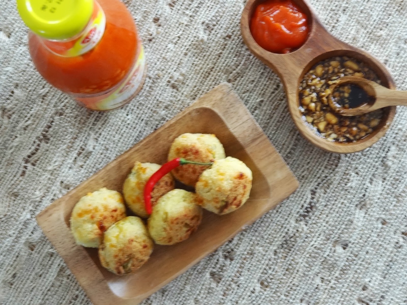 baked tofu cheese balls