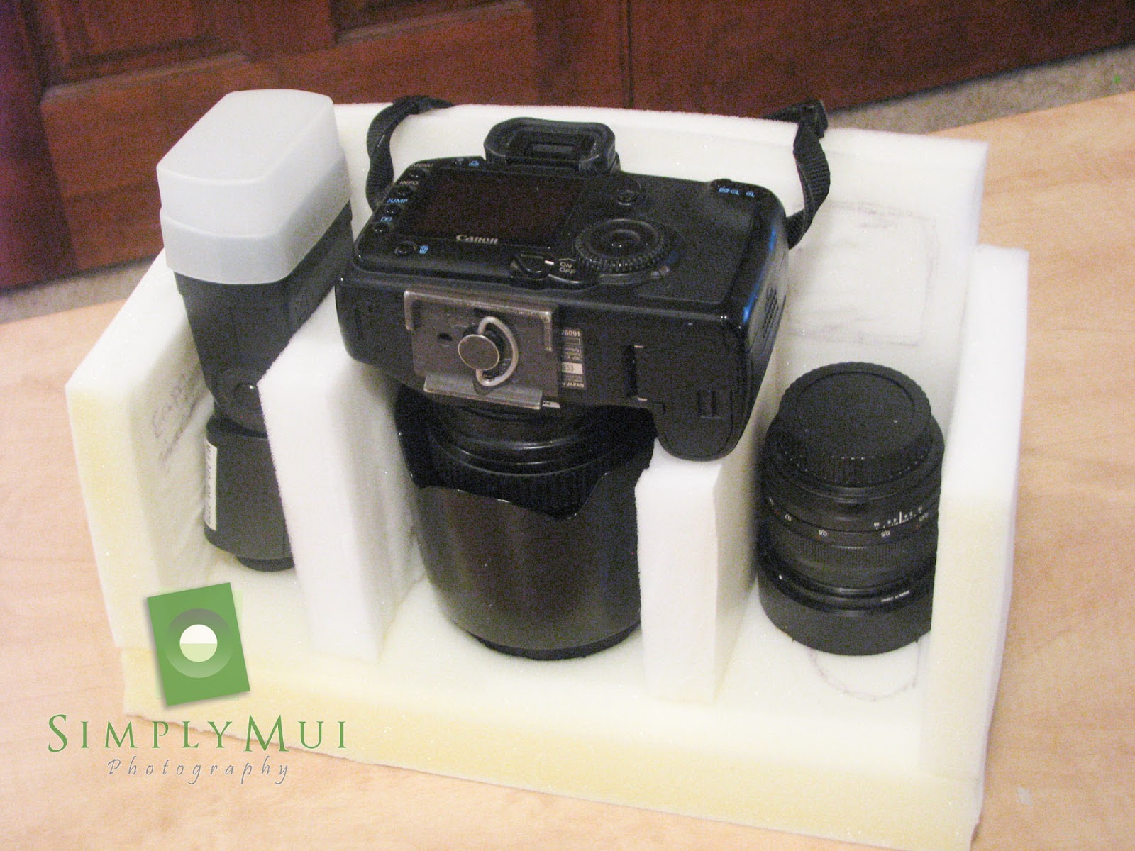 SimplyMui Photography Camera Padding Insert AntiDIY