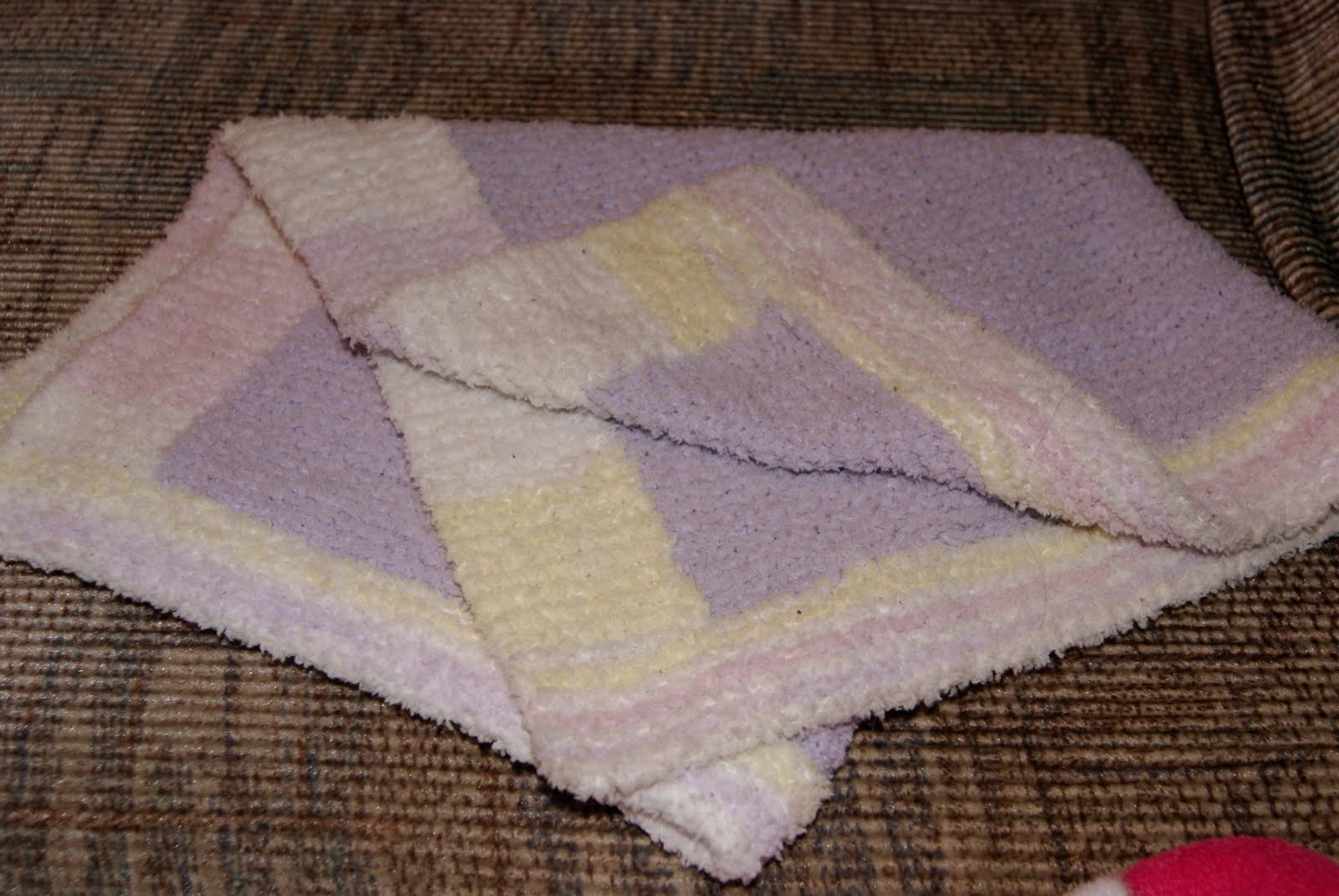 Em's Knits Soft as Velvet Baby Blankie
