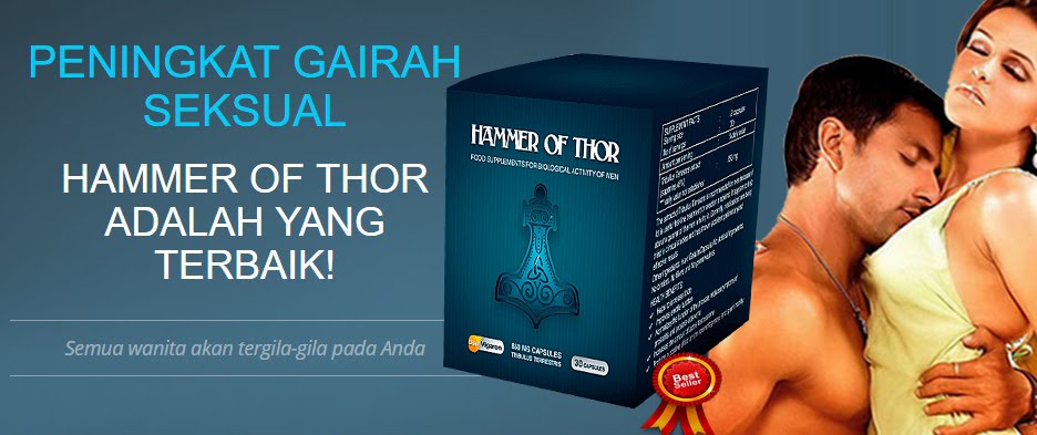 Jual Obat Kuat Herbal | Hammer Of Thor