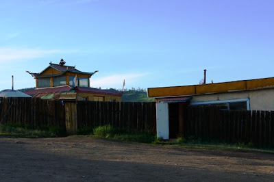 Буддийский храм в Эрдэнэте, Монголия.