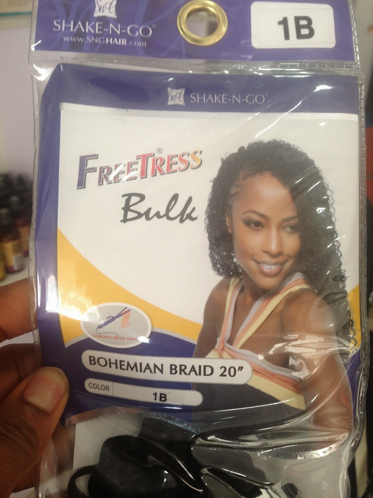 First Protective Style of 2015 - Crochet Braids Using Freetress Bulk