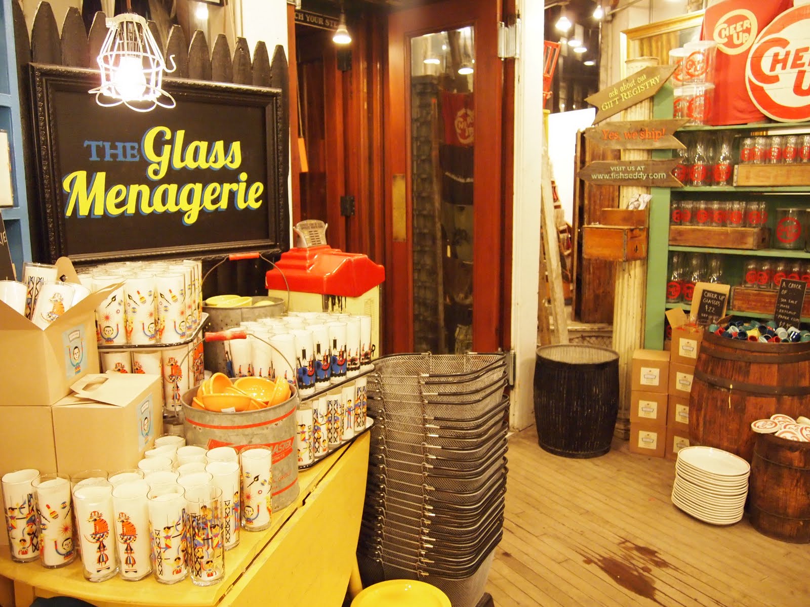 Things by Clear Glassware