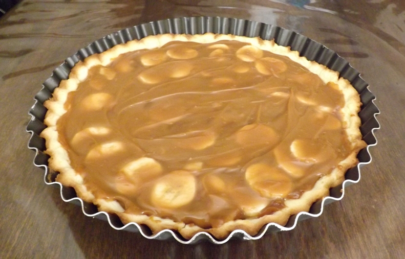 banana y dulce de leche