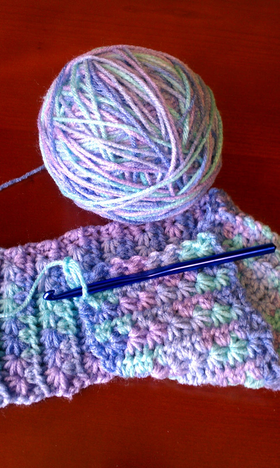 ... Projects and Free Patterns: FREE CROCHET PATTERN - Star Stitch Scarf