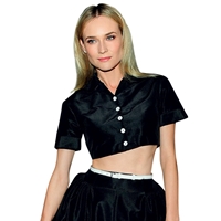 Tendências de moda top curtinho