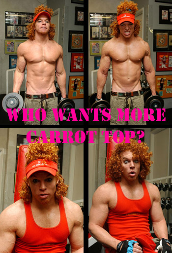 SEARCH AND BUY THIS PRODUCT STRENGTH FIGHTER™: Carrot Top synthol