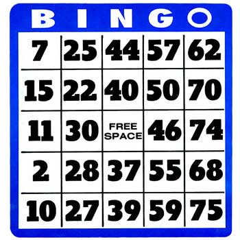 Bingo Game Template