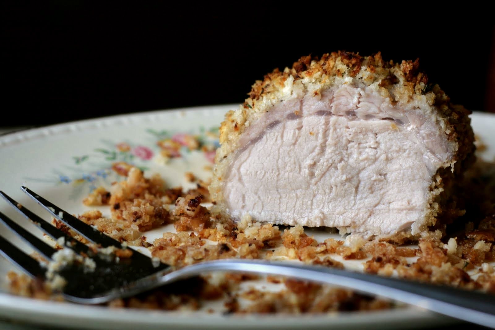Kitchen Affection Horseradish and Herb Crusted Pork Loin