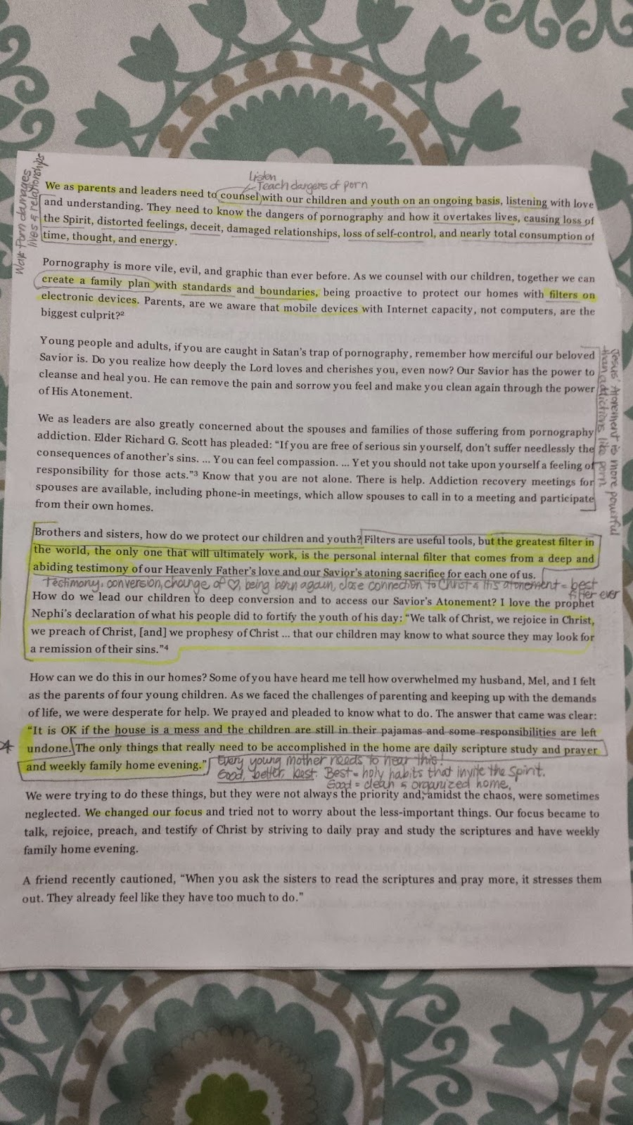 Purpose Driven Motherhood April 2014