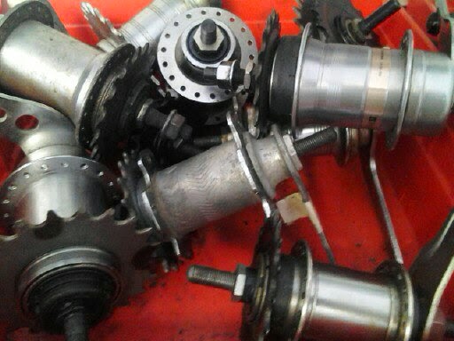 Single and three speed hubs! some double blade for three wheelers!