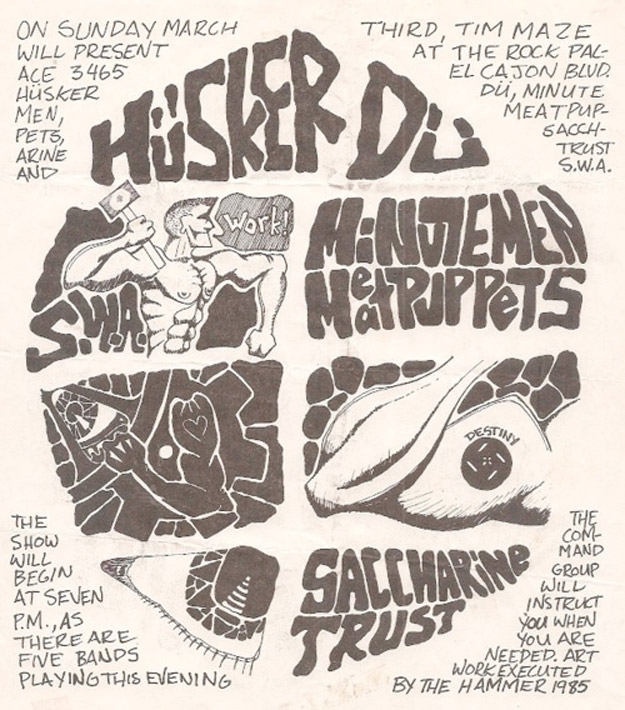 Amazing Punk Flyers & Posters from The 80s ~ vintage everyday