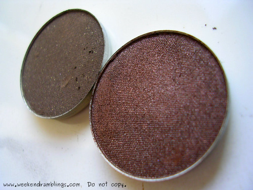 Inglot Freedom System Eyeshadow Palette Reviews Swatches Browns DS 458 Pearl 423