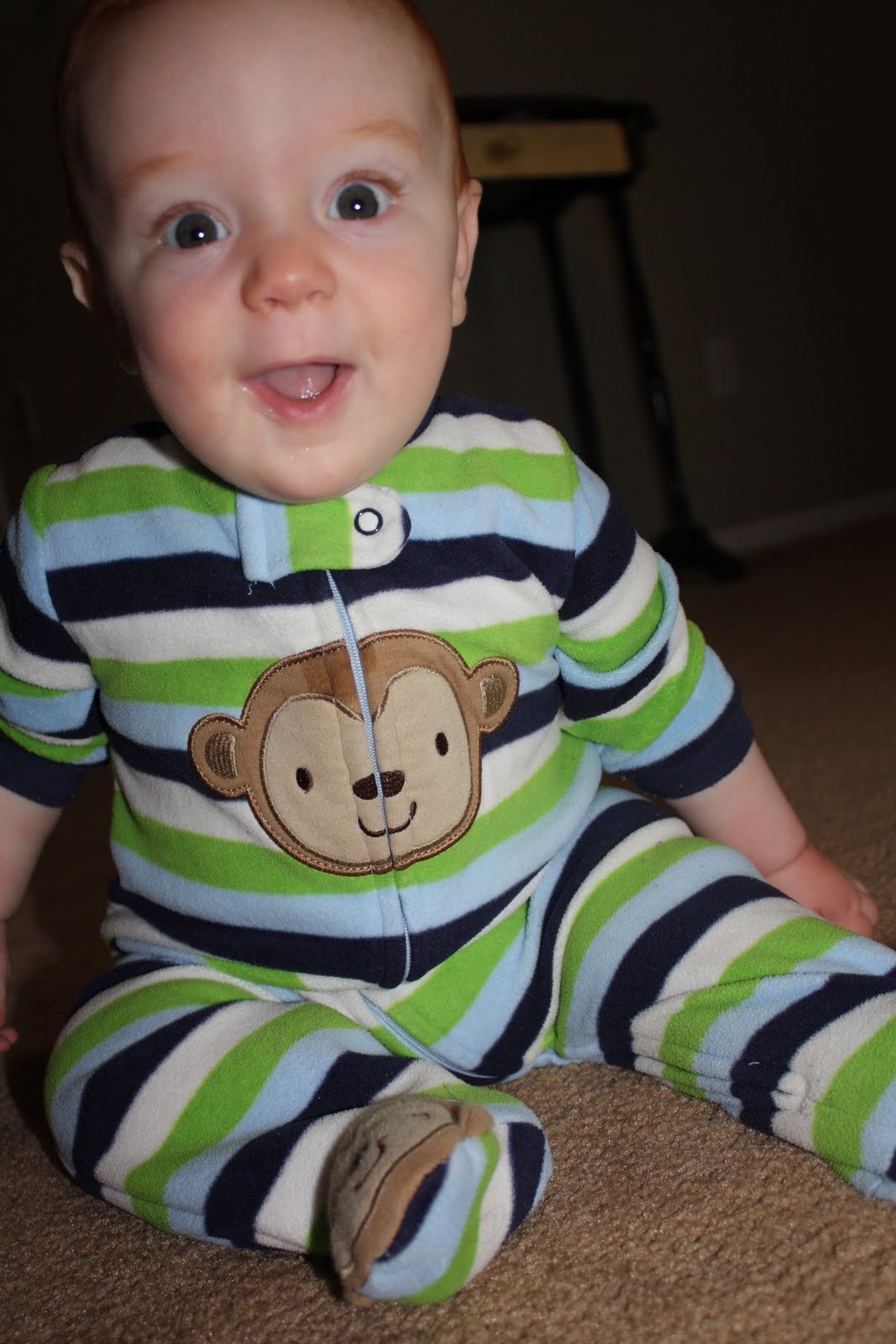 He who has the Son has Life Baby Short Arms...Noah Demonstrating at 7