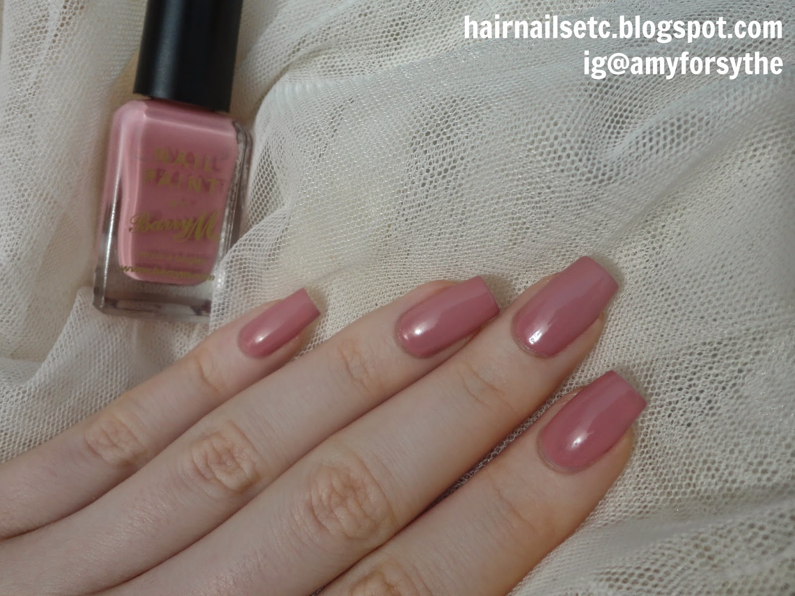 Barry M Classic Nail Paint Ballerina Swatch and Review