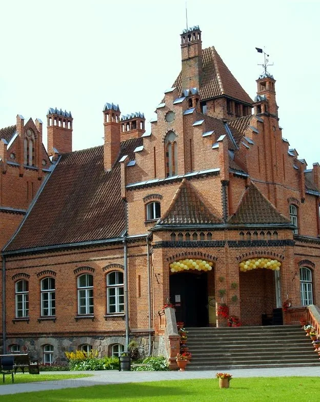Jaunmokas palace  historical region of Zemgale,Latvia