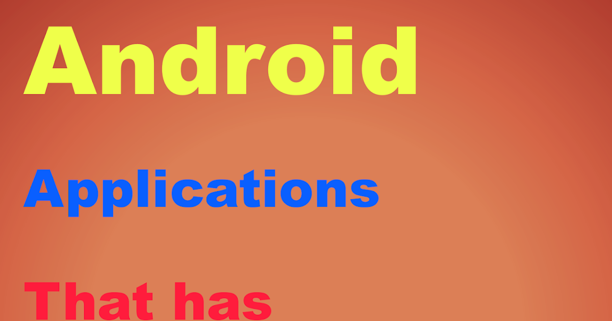Android Applications That Has Help Me As a Blogger.